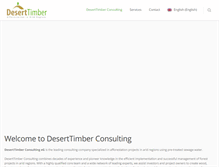Tablet Screenshot of deserttimber.com